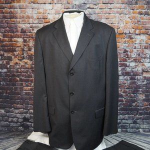 Pronto Uomo Black Suit. Size 50L